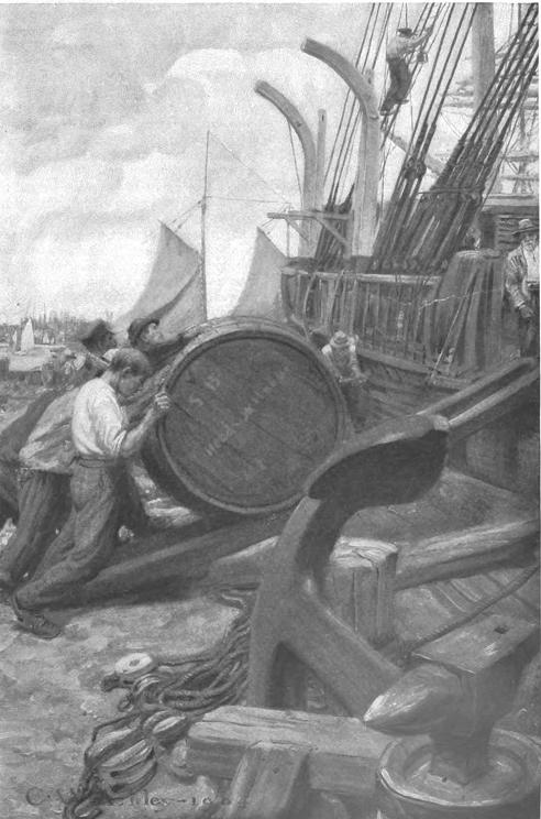 Taking on the cargo
