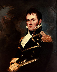 Porter as a captain in the American Navy