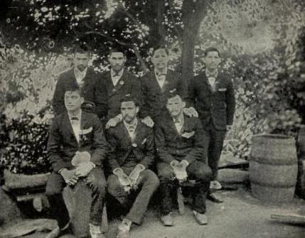 Group of Young Men.