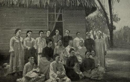 Group of Women and Children.