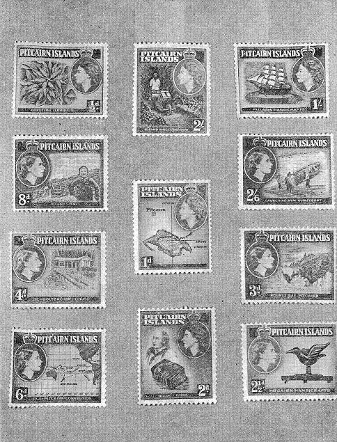Pitcairn Island Postage Stamps